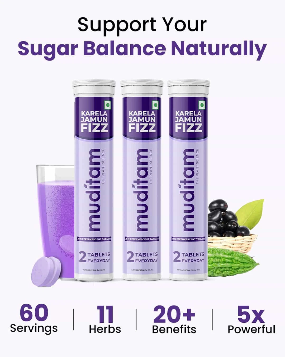 Karela Neem Jamun Tablets